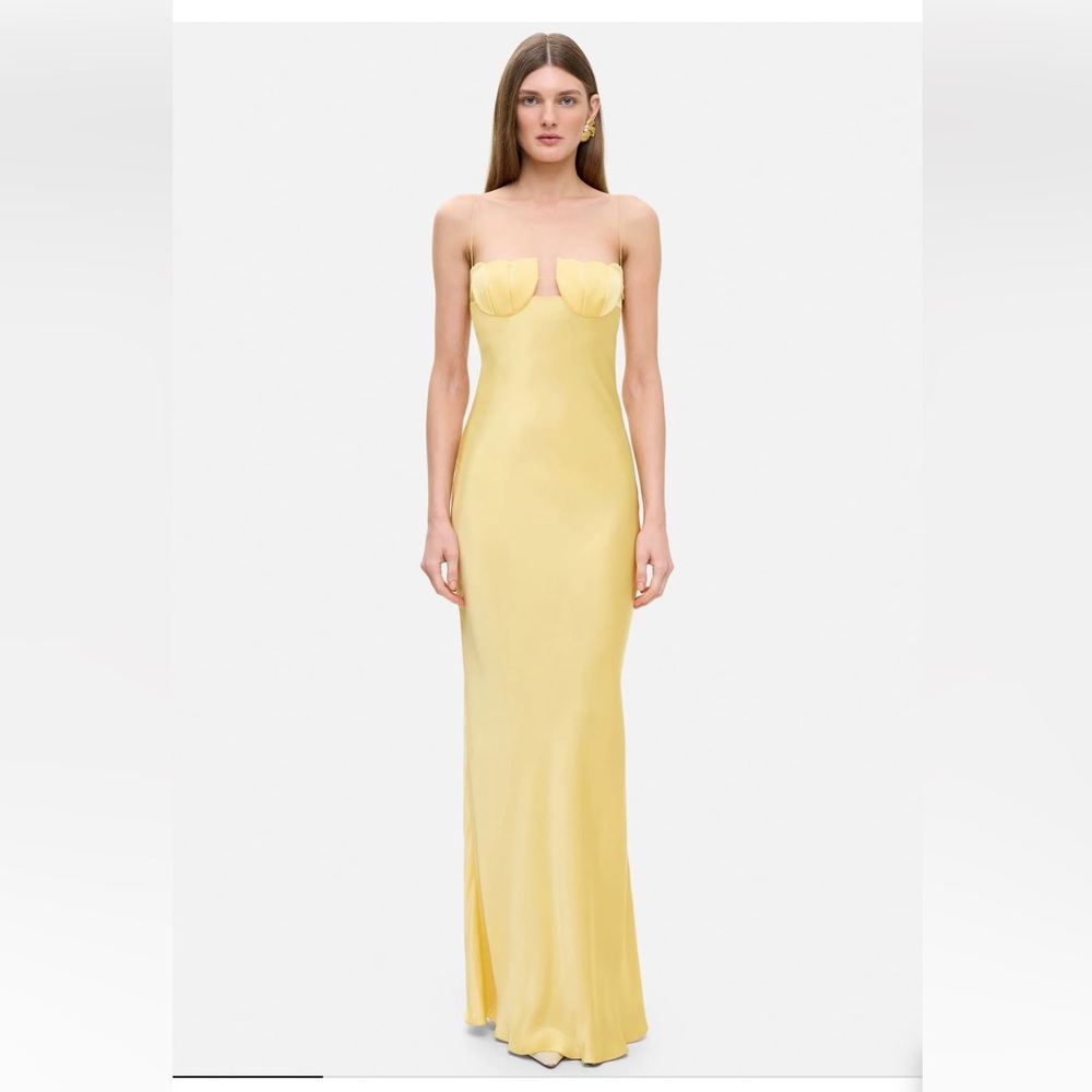 Anna October Yellow Tulip Dress